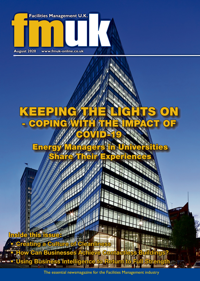 Facilities Management UK (FMUK) August 2020 Front cover