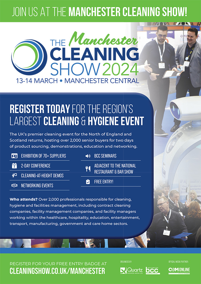Join us at the Manchester Cleaning Show!
