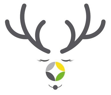 Floorbrite logo as a reindeer