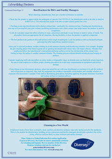 Perfecting the Cleaning Process page 3