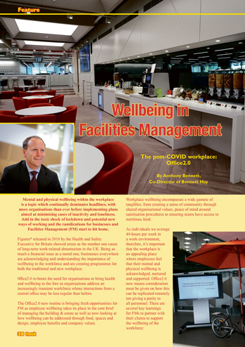 Wellbeing in Facilities Management page 1