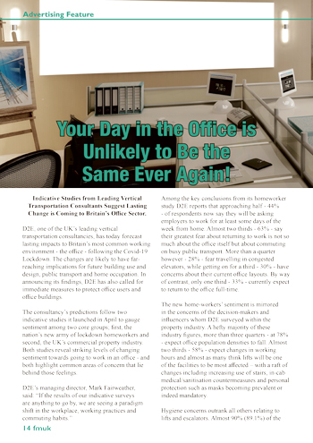 Your Day in the Office is Unlikely to Be the Same Ever Again page 1