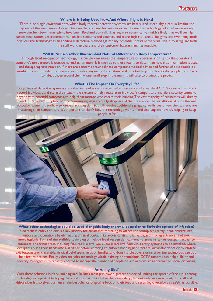 What Do Facilities Managers Need To Know About Body Thermal Detection Technologies? page 2