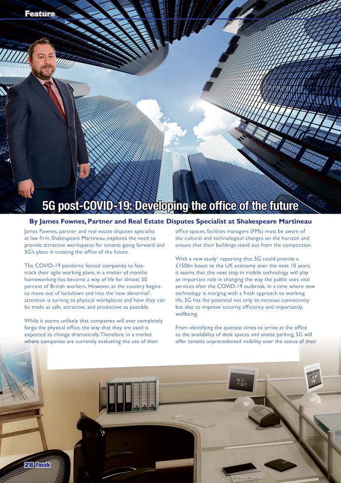 5G post-COVID-19: Developing the office of the future, page 1