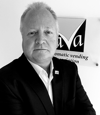 Chief Executive of the Automatic Vending Association, David Llewellyn