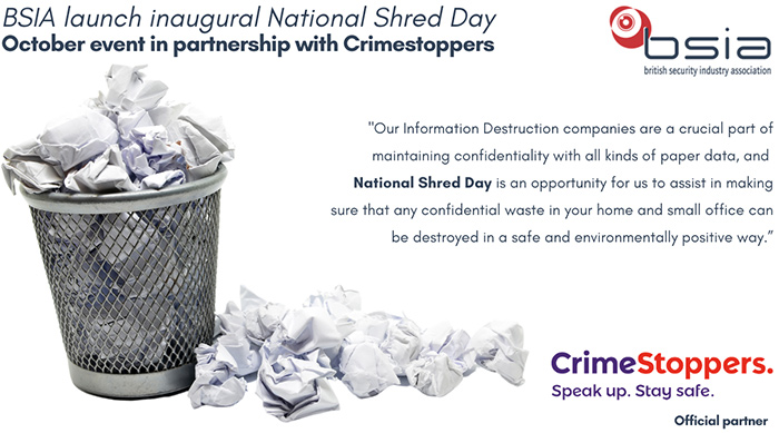 BSIA launches Inaugural National Shred Day
