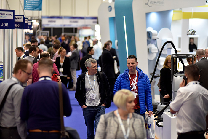 Attendees at the 2019 Cleaning Show