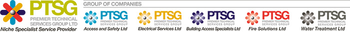 PTSG's five companies logo