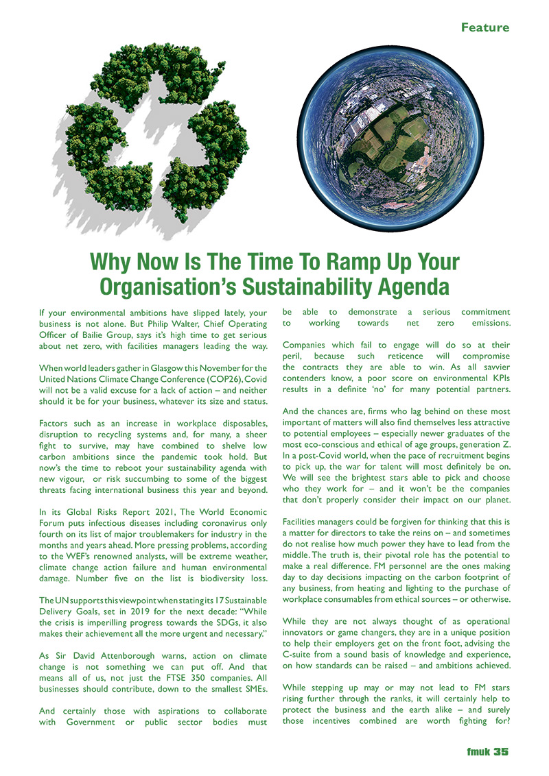 Why Now Is The Time To Ramp Up Your Organisation’s Sustainability Agenda