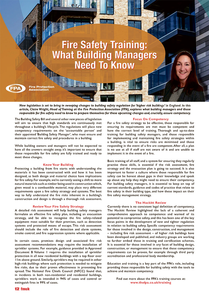 Fire Safety Training: What Building Managers Need To Know