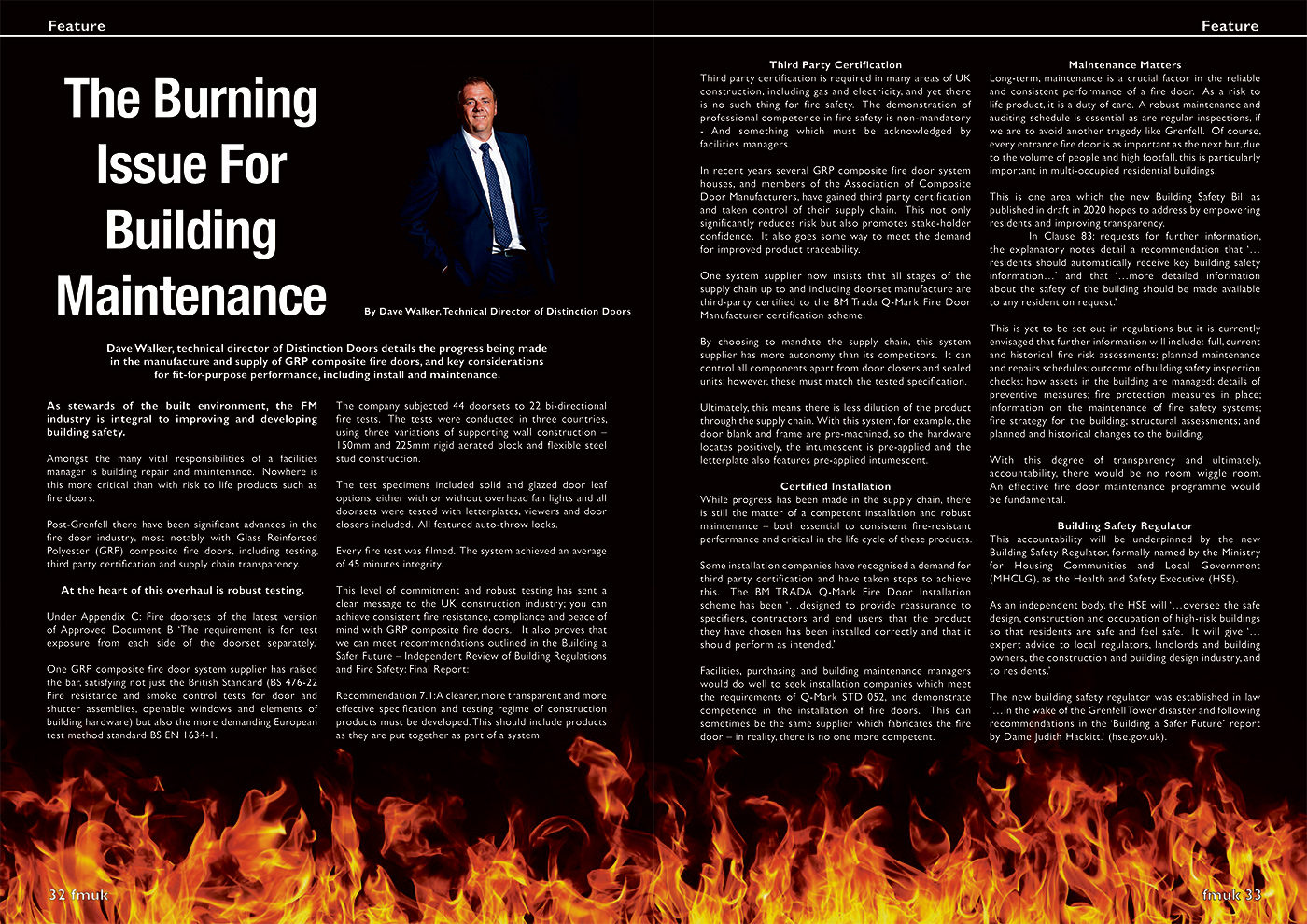 The Burning Issue For Building Maintenance