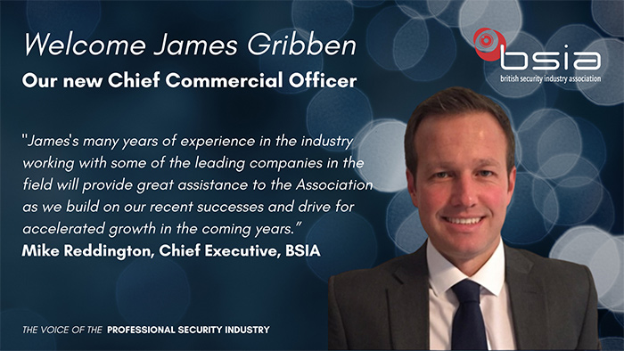 BSIA Appoint James Gribben As Chief Commercial Officer