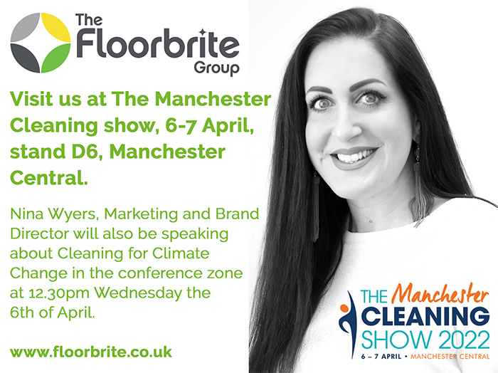 Visit Floorbrite's Nina Wyers at The Manchester Cleaning Show