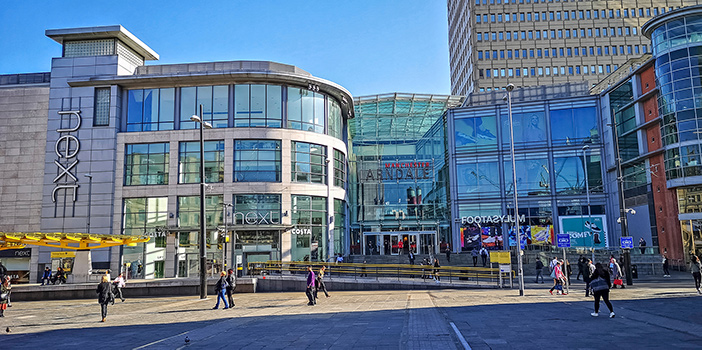 Manchester Arndale Centre with PTSG