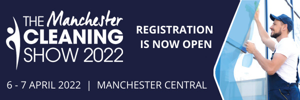 The Manchester Cleaning Show banner: 6th-7th April 2022