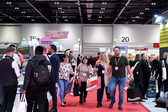 Visitors at The Cleaning Show