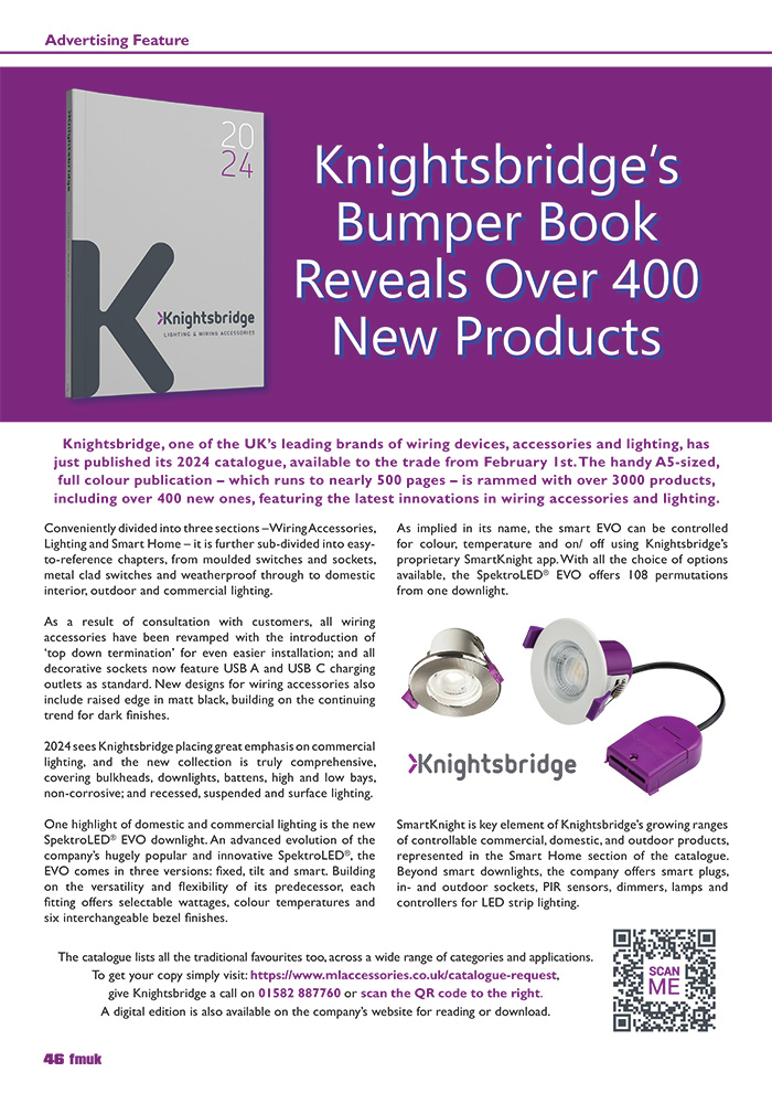 Knightsbridge’s Bumper Book Reveals Over 400 New Products